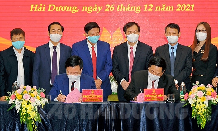 VIDEO: Tỉnh ủy Hải Dương và Báo điện tử Đảng Cộng sản Việt Nam ký kết phối hợp truyền thông 